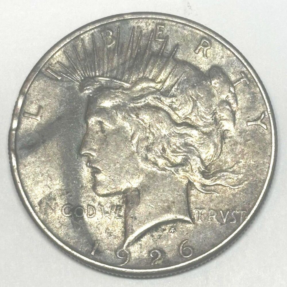 1926-S Peace Silver Dollar $Better Date 90% Silver San Francisco Mint Circulated